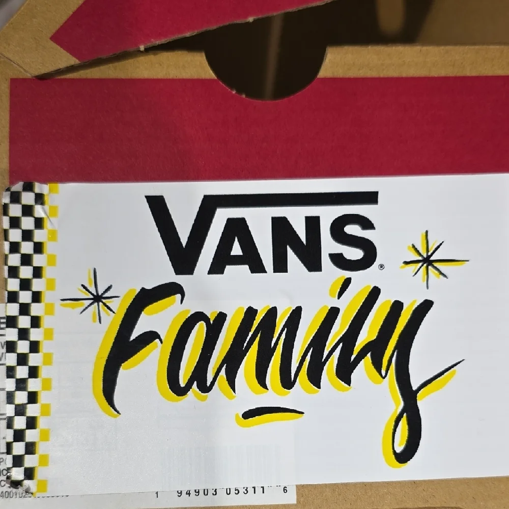 Vans Era Family Graffiti Yellow Black Skate Shoes Men’s 13